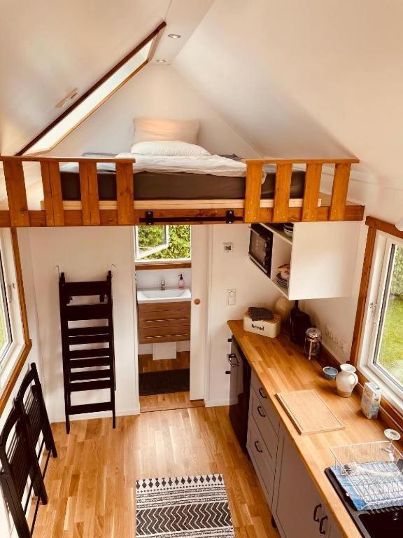 Tiny House Fleesensee Mit Eigenem Garten Und Nur Wenige Meter Vom Seeufer Göhren-Lebbin Esterno foto