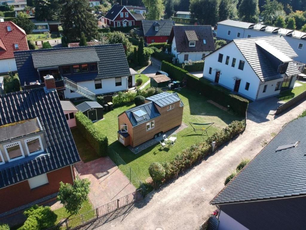 Tiny House Fleesensee Mit Eigenem Garten Und Nur Wenige Meter Vom Seeufer Göhren-Lebbin Esterno foto